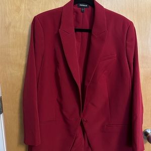 Women’s Red Suit jacket